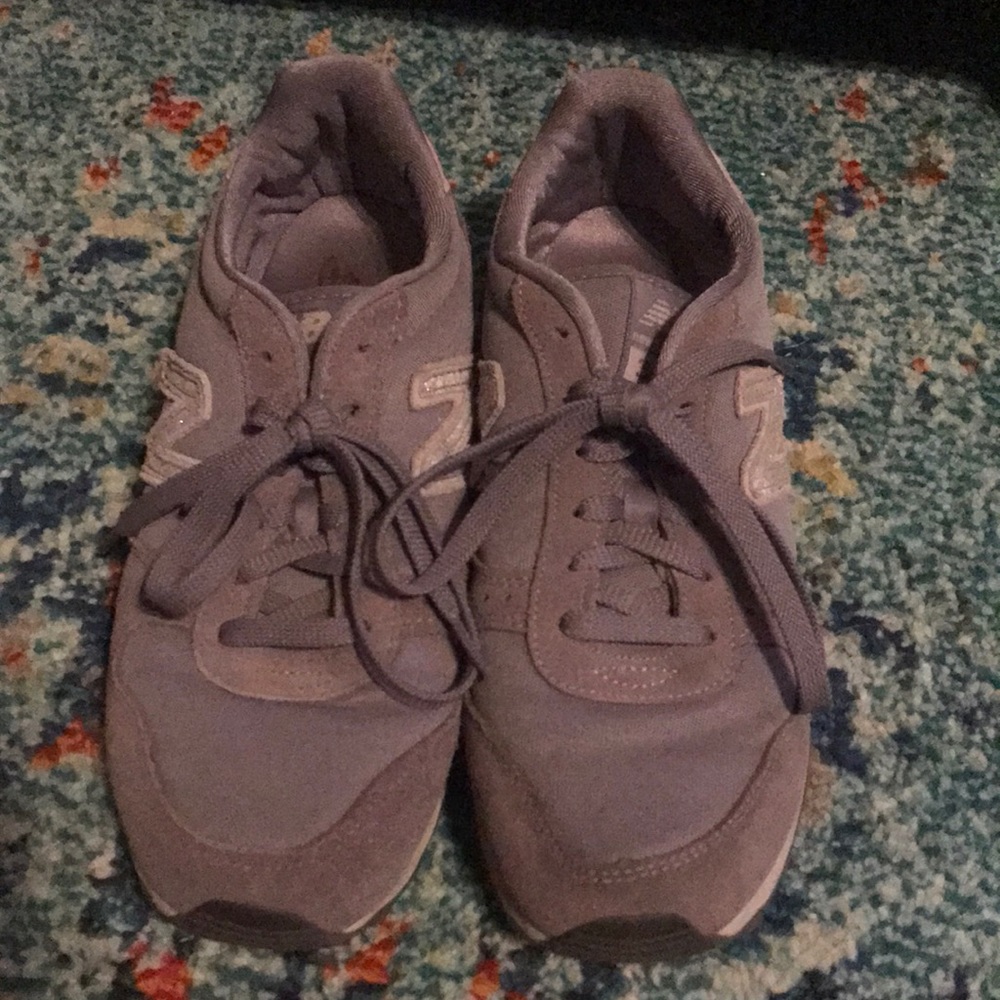 Purple New Balance Sneakers!